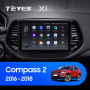 Teyes X1 2+32Gb Jeep Compass 2 MP 2016-2018 10" Штатна магнітола