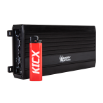 4-канальний підсилювач Kicx ANGRY ANT 4.100