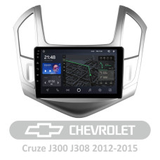 AMS T910 Chevrolet Cruze J300 J308 2012-2015 9" Штатна магнітола
