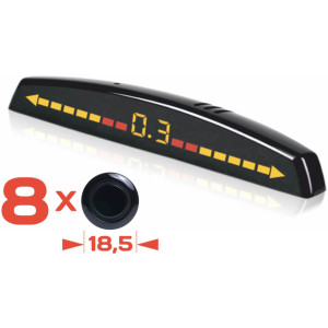 Паркувальний радар AMS A8191 Black