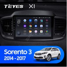 Teyes X1 2+32Gb Wi-Fi Kia Sorento 3 2014-2017 9" Штатная магнитола