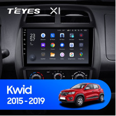 Teyes X1 2+32Gb Renault KWID 2015-2019 9" Штатная магнитола