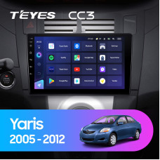 Teyes CC3 Toyota Yaris XP90 2005-2012 9" Штатная магнитола