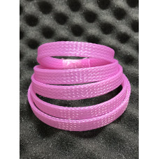 Обплетення для кабелю 6мм 4-10мм² (11-5Ga) рожевий
