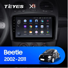 Teyes X1 2+32Gb Volkswagen Beetle A4 2002 - 2011 9" Штатная магнитола