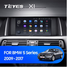 Teyes X1 2+32Gb Wi-Fi BMW 5 Series F10 F11 2009-2013 9" Штатная магнитола