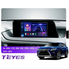 Teyes CC3 Lexus RX200t RX270 RX300 RX350 RX350L RX450h AL20 IV (0 Din) 2015-2019 9" Штатна магнітола