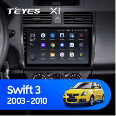 Teyes X1 2+32Gb Suzuki Swift 3 2003-2010 10" Штатна магнітола