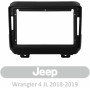 AMS T1010 Jeep Wrangler 4 JL 2018-2019 10" Штатная магнитола