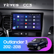 Teyes CC3 Mitsubishi Outlander 3 GF0W GG0W 2012-2018 10" Штатна магнітола