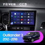 Teyes CC3 Mitsubishi Outlander 3 GF0W GG0W 2012-2018 10" Штатная магнитола