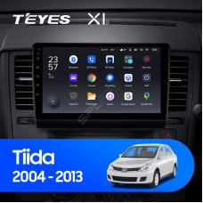 Teyes X1 2+32Gb Wi-Fi Nissan Tiida C11 2004-2013 9" Штатная магнитола