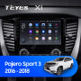 Teyes X1 2+32Gb Wi-Fi Mitsubishi Pajero Sport 3 2016-2018 9" Штатна магнітола