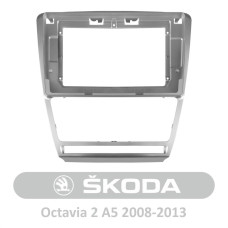 AMS T1010 Skoda Octavia 2 A5 2008-2013 10" Штатна магнітола