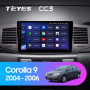 Teyes CC3 Toyota Corolla 9 E120 2004-2006 9" Штатная магнитола