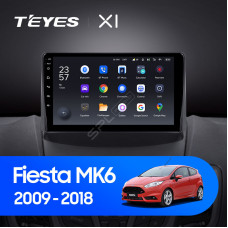 Teyes X1 2+32Gb Wi-Fi Ford Fiesta 6 Mk 6 2008-2013 9" 9" Штатная магнитола