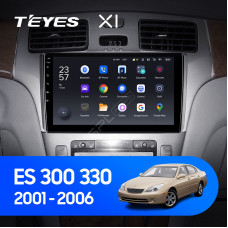 Teyes X1 2+32Gb Wi-Fi Lexus ES250 ES300 ES330 2001-2006 9" Штатная магнитола