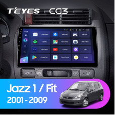 Teyes CC3 Honda Jazz 1 GD Fit 1 2001 - 2009 9" Штатна магнітола