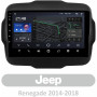 AMS T910 Jeep Renegade 2014-2018 9" Штатная магнитола