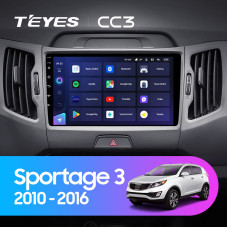 Teyes CC3 Kia Sportage 3 SL 2010-2016 9" Штатная магнитола