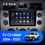 Teyes X1 2+32Gb Toyota FJ Cruiser J15 2006-2020 9" Штатна магнітола