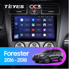 Teyes CC3 Subaru Forester SJ 2015-2018 9" Штатная магнитола