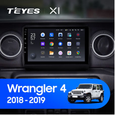 Teyes X1 2+32Gb Jeep Wrangler 4 JL 2018-2019 10" Штатная магнитола