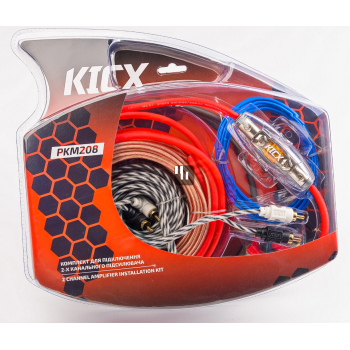 Комплект для 2-го усилителя Kicx PKM-208
