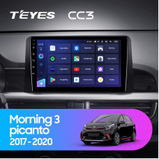 Teyes CC3 Kia Morning 3 Kia picanto (1 Din) 2017-2020 9" Штатная магнитола