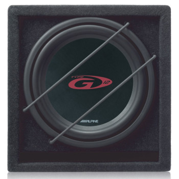 Корпусный сабвуфер Alpine SBG-1244BR