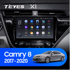 Teyes X1 2+32Gb Toyota Camry 8 XV 70 2017-2020 10" Штатная магнитола