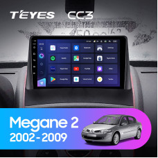 Teyes CC3 Renault Megane 2 2002-2009 9" Штатная магнитола