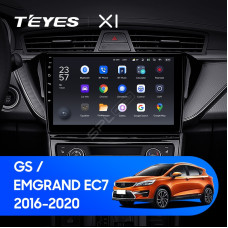 Teyes X1 2+32Gb Wi-Fi Geely GS 2016-2020 Emgrand EC7 1 2018-2020 10" Штатная магнитола