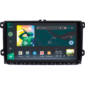 Штатна магнітола Sigma Pro 9464 4+64 Gb Volkswagen Universal 9"