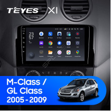 Teyes X1 2+32Gb Wi-Fi Mercedes Benz ML GL ML350 GL320 X164 2005-2009 9" Штатная магнитола