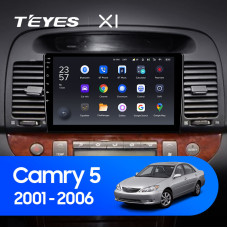 Teyes X1 2+32Gb Toyota Camry 5 XV 30 2001-2006 9" Штатна магнітола