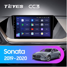 Teyes CC3 Hyundai Sonata DN8 (1 Din) 2019-2020 10" Штатная магнитола