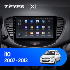 Teyes X1 2+32Gb Hyundai i10 2007-2013 9" Штатная магнитола