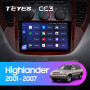 Teyes CC3 Toyota Highlander 1 XU20 2001-2007 9" Штатная магнитола