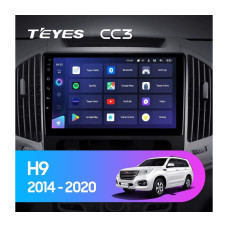 Teyes CC3 Great Wall Haval H9 2014-2020 10" Штатна магнітола