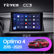 Teyes CC3 Kia Optima 4 JF (1 Din) 2015-2020 10" Штатная магнитола