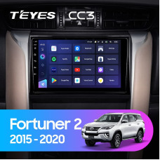 Teyes CC3 Toyota Fortuner 2 2015-2018 9" Штатна магнітола