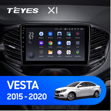 Teyes X1 2+32Gb LADA Vesta Cross Sport 2015-2019 10" Штатная магнитола