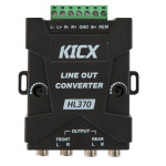 Преобразователь аудиосигнала Kicx HL 370