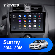 Teyes X1 2+32Gb Wi-Fi Nissan Sunny 2014-2016 10" Штатная магнитола
