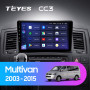 Teyes CC3 Volkswagen Multivan T5 (1 Din) 2003-2015 9" Штатная магнитола