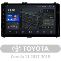 AMS T910 Toyota Corolla 11 2017-2018 9" Штатная магнитола