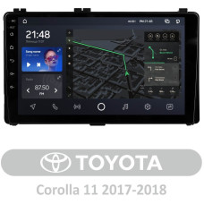 AMS T910 Toyota Corolla 11 2017-2018 9" Штатна магнітола