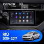 Teyes X1 2+32Gb Kia RIO 4 K3 2015-2017 9" Штатна магнітола