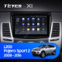 Teyes X1 2+32Gb Wi-Fi Mitsubishi Pajero Sport 2 L200 Triton 2008-2016 9" Штатна магнітола